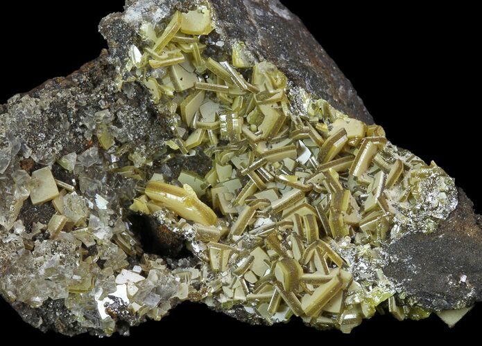 Sandwich Wulfenite Crystal Cluster - Ojuela Mine, Mexico #103469